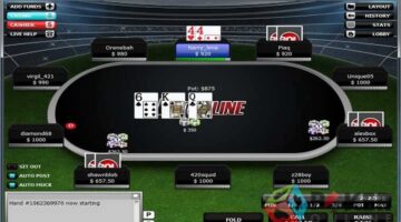 betonline poker table