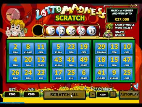 Lotto Madness Scratch