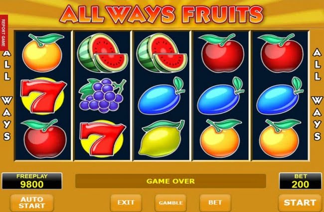 Always Fruits slot Amatic Amanet