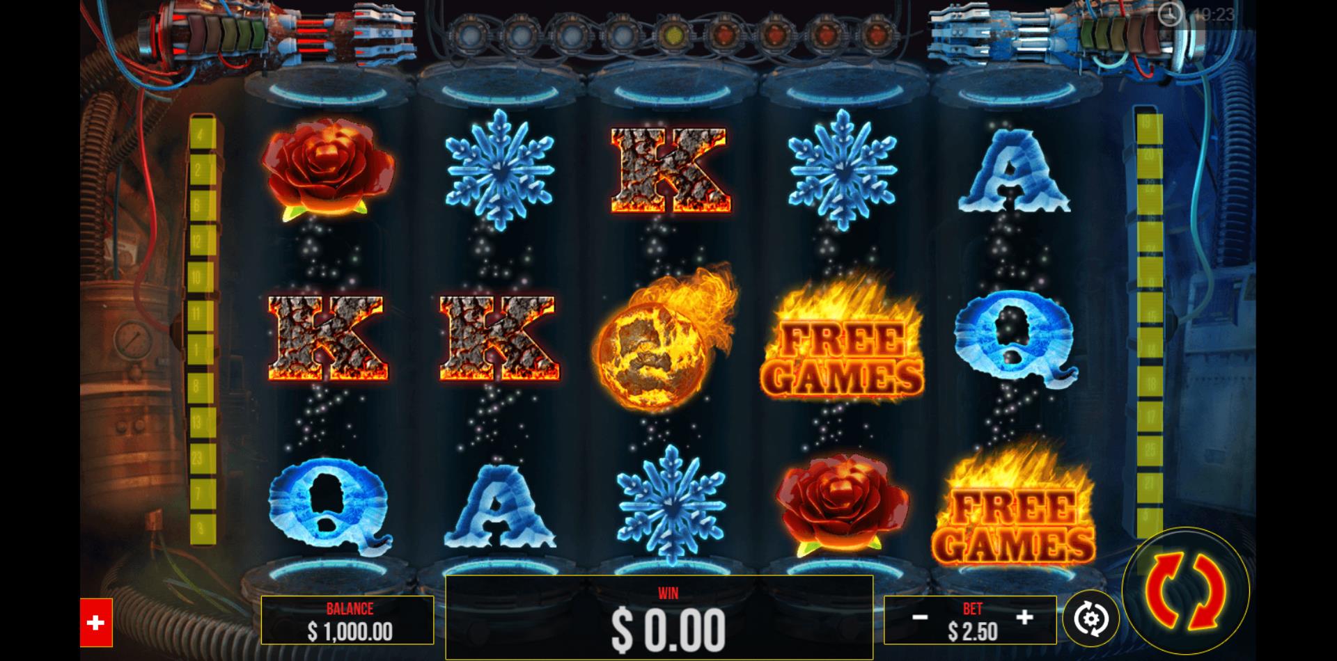 Fire vs Ice The Eternal Battle slot