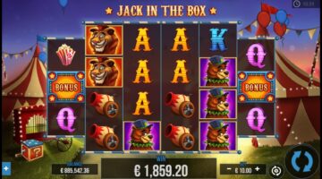 Jack in the box slot