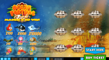 Ocean Fortune online scratch game