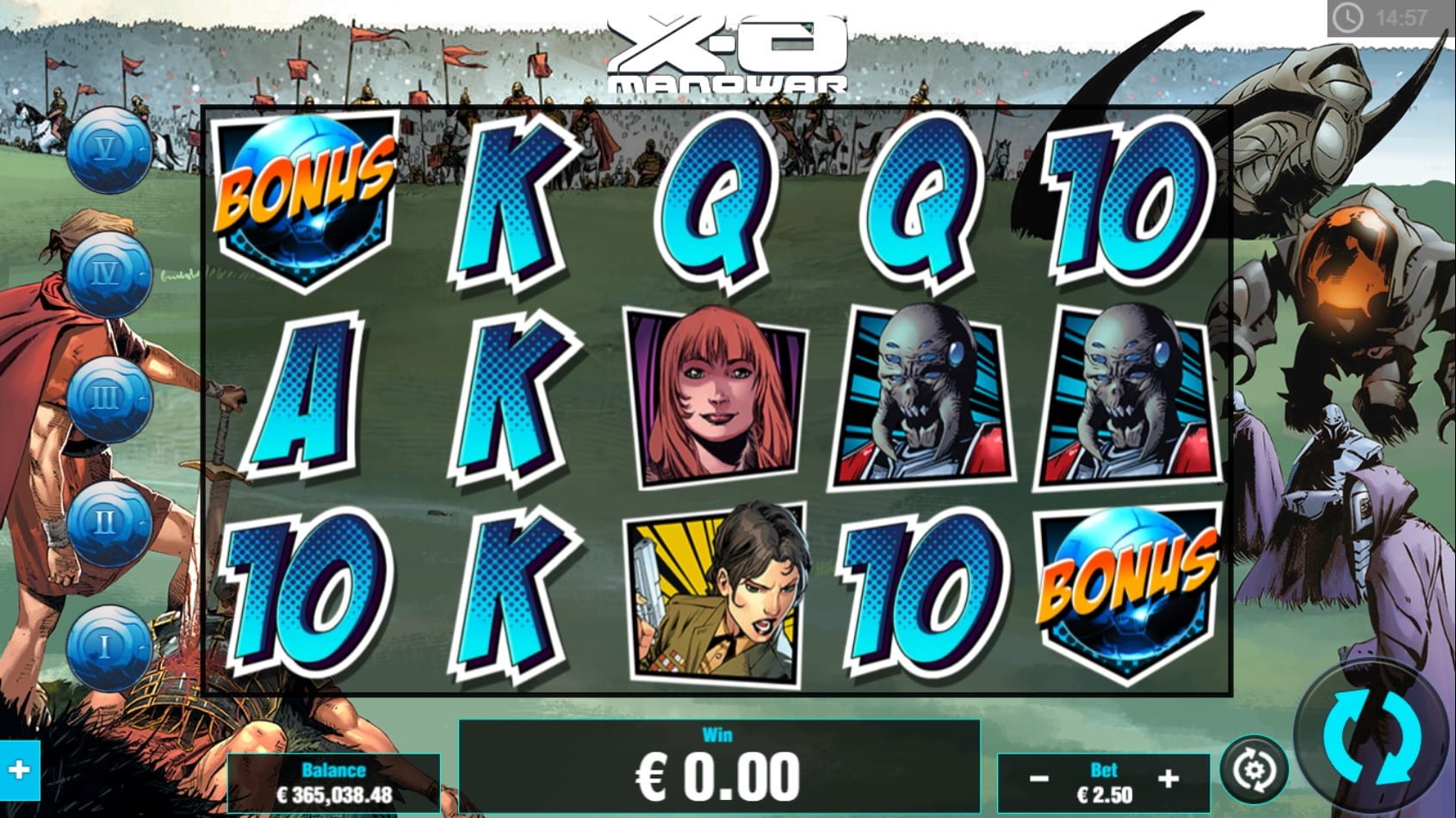 Xo Manowar slot