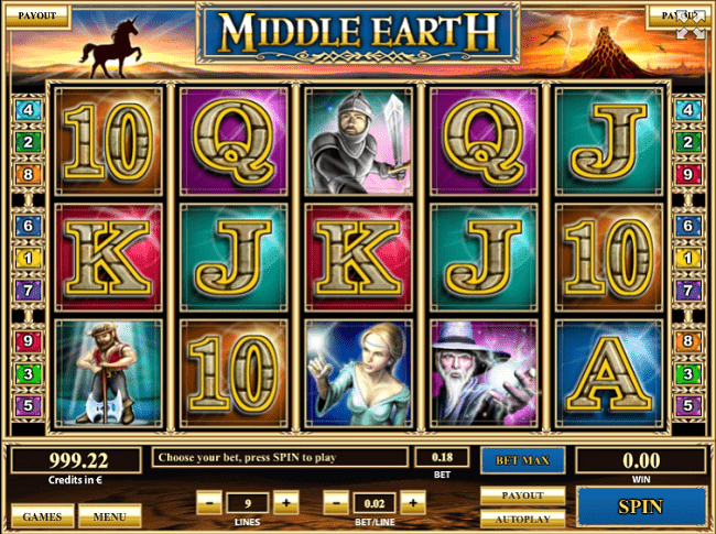 Middle Earth slot