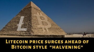 Litecoin-price-surges-ahead-of-bitcoin-style-halvening