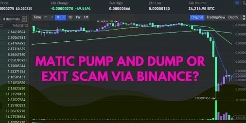 matic-pump-and-dump-or-exit-scam-via-binance